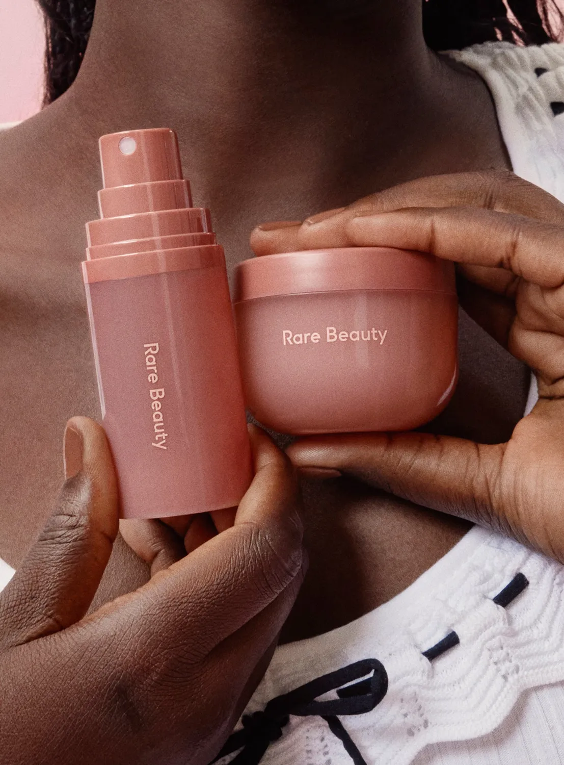 Rare Beauty Find Comfort Mini Body Essentials coffret pêche