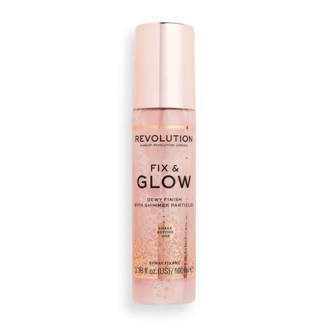 Revolution Fix & Glow spray fixateur éclat dewy lumineux