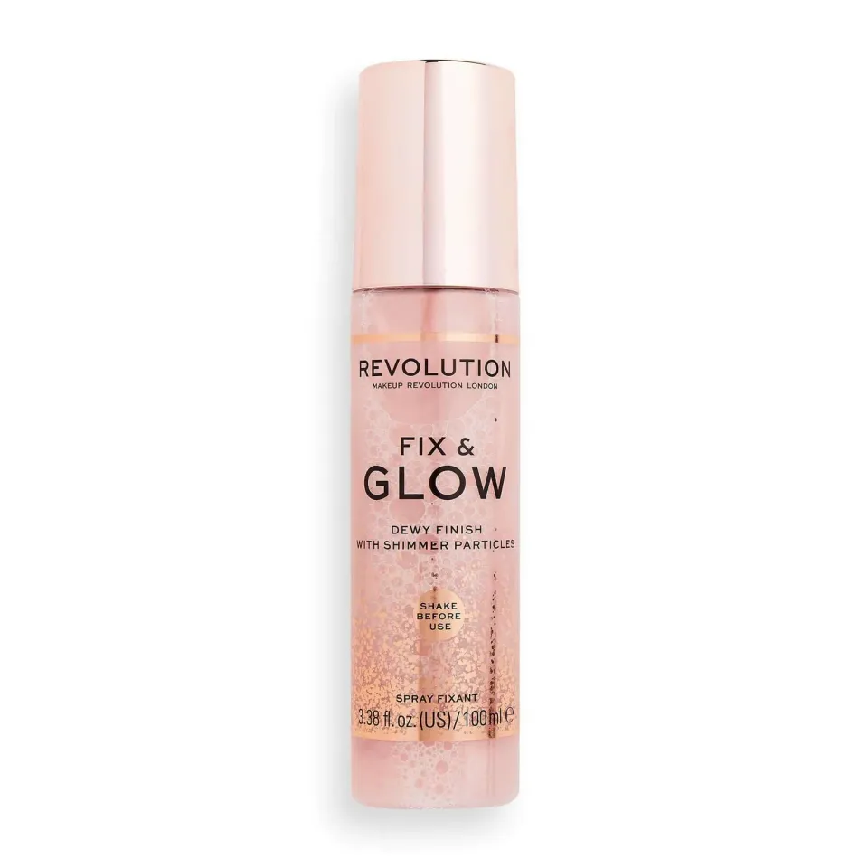 Revolution Fix & Glow spray fixateur éclat dewy lumineux