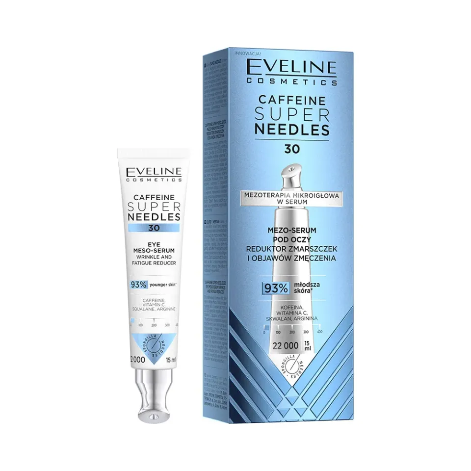 Eveline Super Needles 30 sérum contour yeux caféine