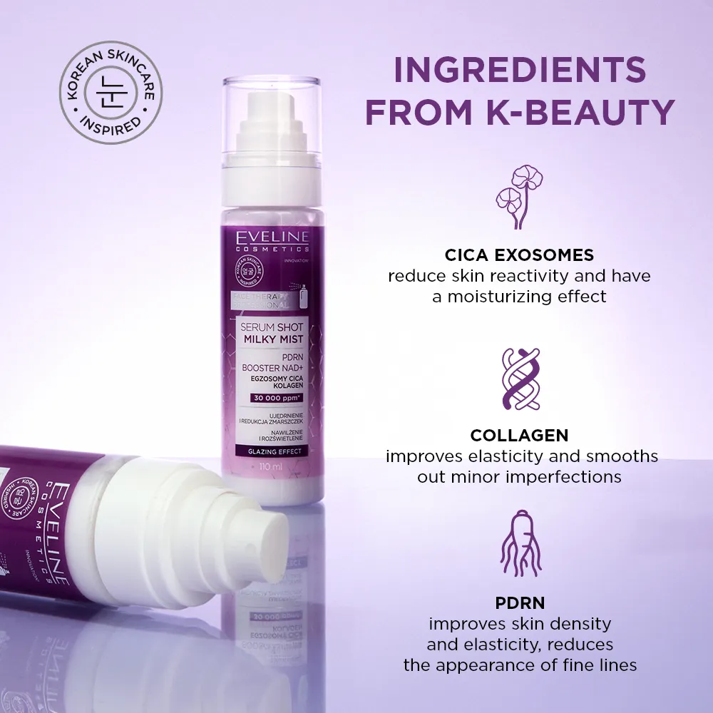 Eveline Face Therapy Serum Shot Milky Mist brume PDRN