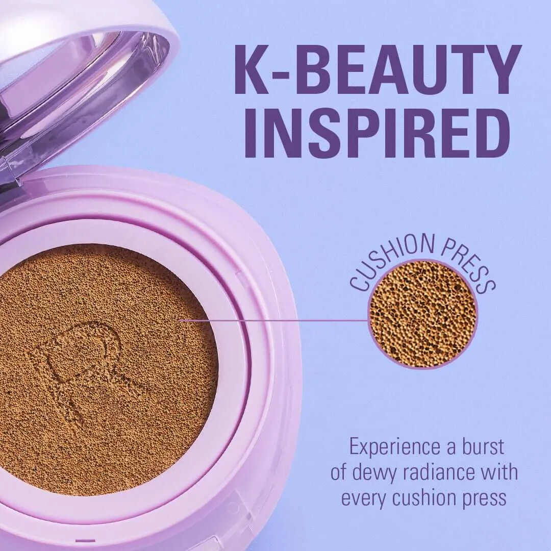 Revolution Superdewy Cushion Fond de Teint Fair Neutral glowy