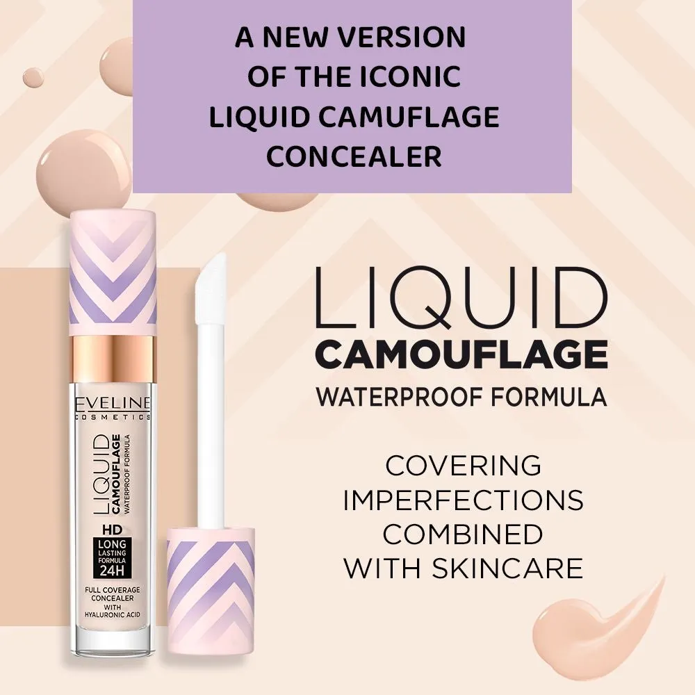 Eveline Liquid Camouflage anticerne waterproof NR 01 couvrant