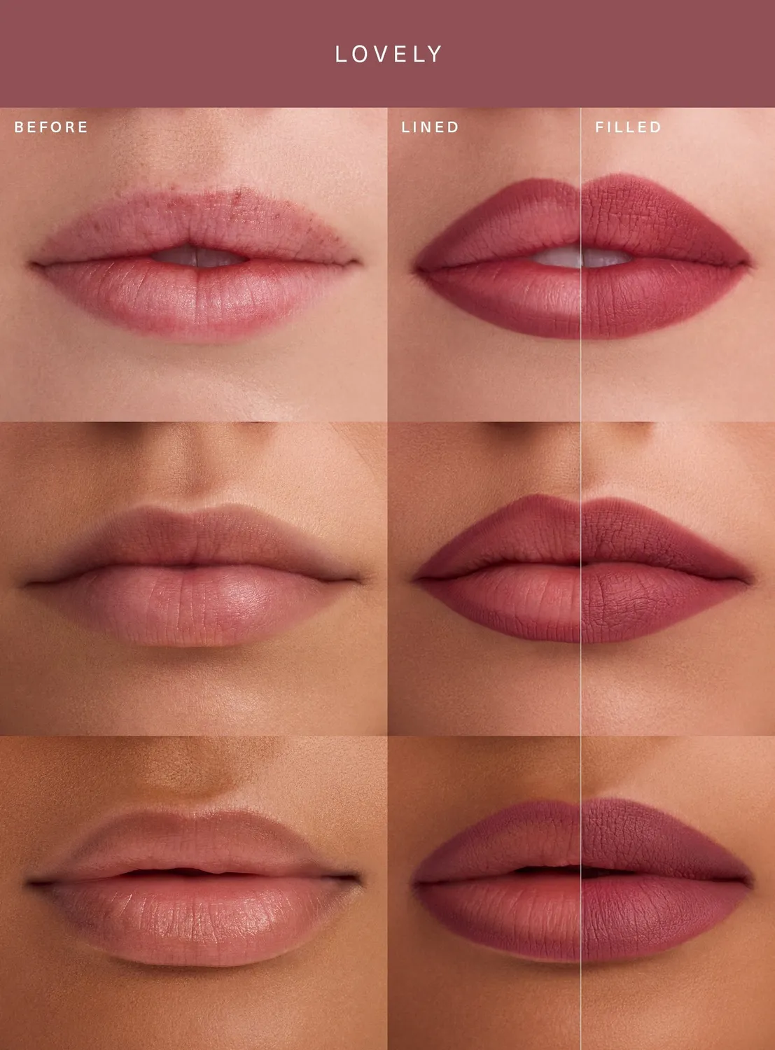 Rare Beauty Luminous Faves Lip Duo duo lèvres Lovely Flash nacré