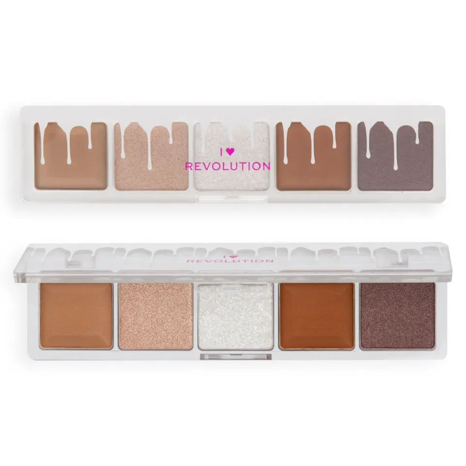 I Heart Revolution Mini Chocolate White Vanilla palette yeux