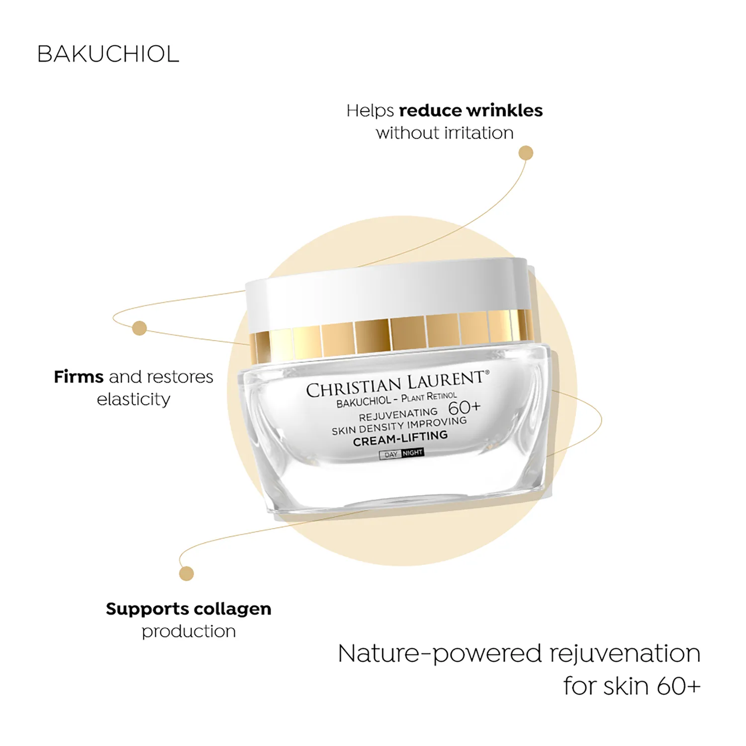 Eveline Christian Laurent creme lifting 60+ densite fermete