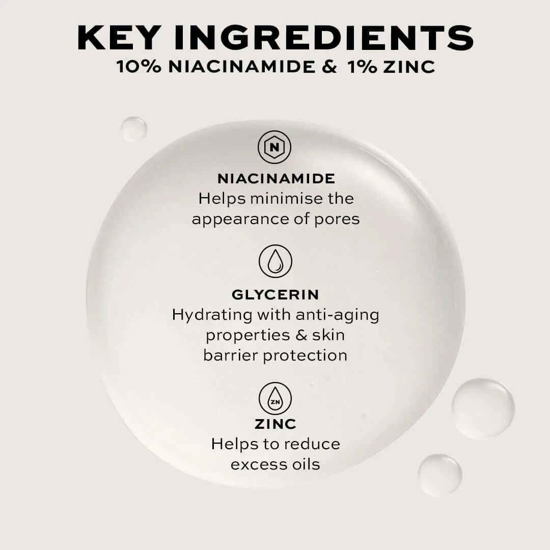 Revolution Pro Miracle 10% Niacinamide sérum anti-imperfections