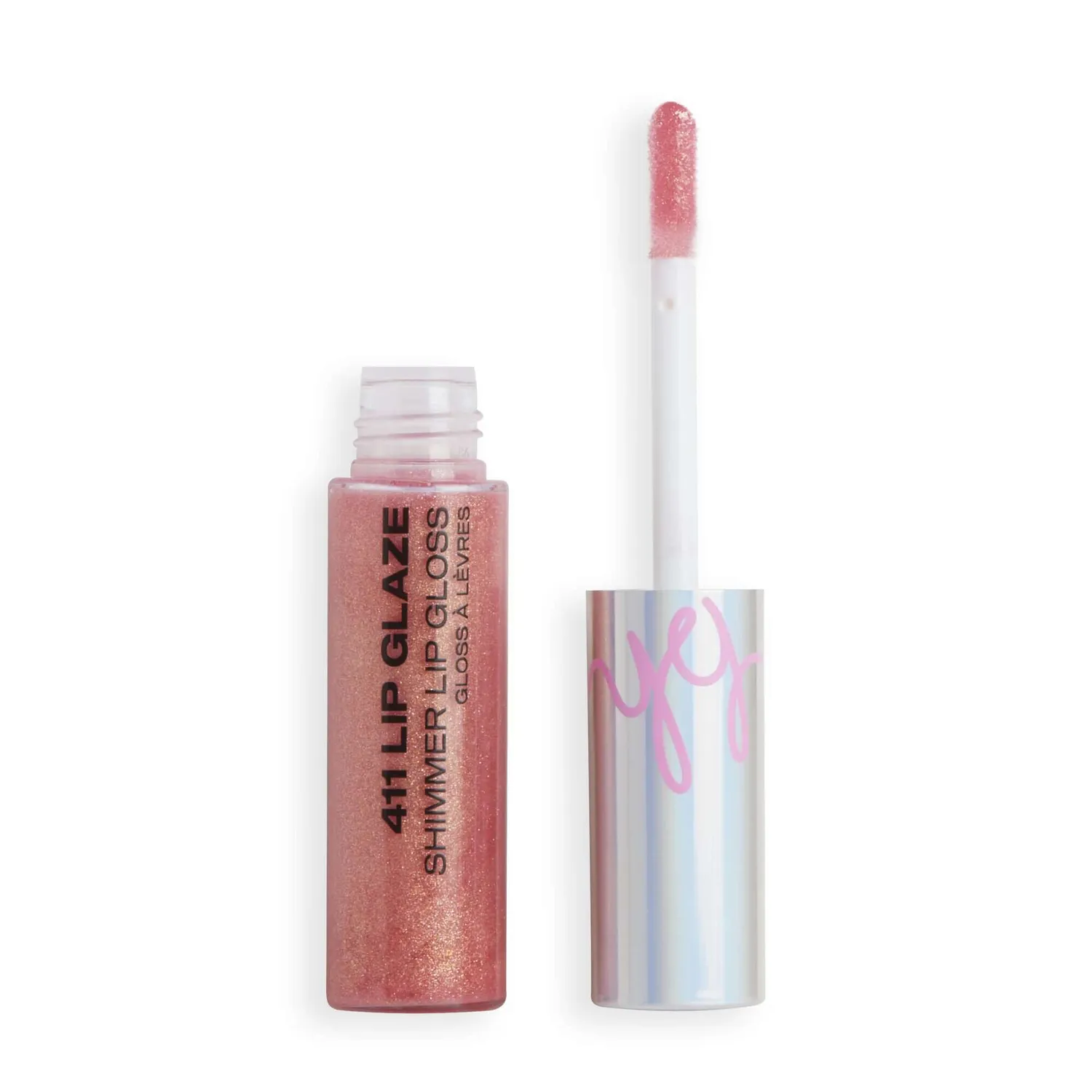 BH 411 Lip Glaze Gloss lèvres Vintage shimmer rose nude