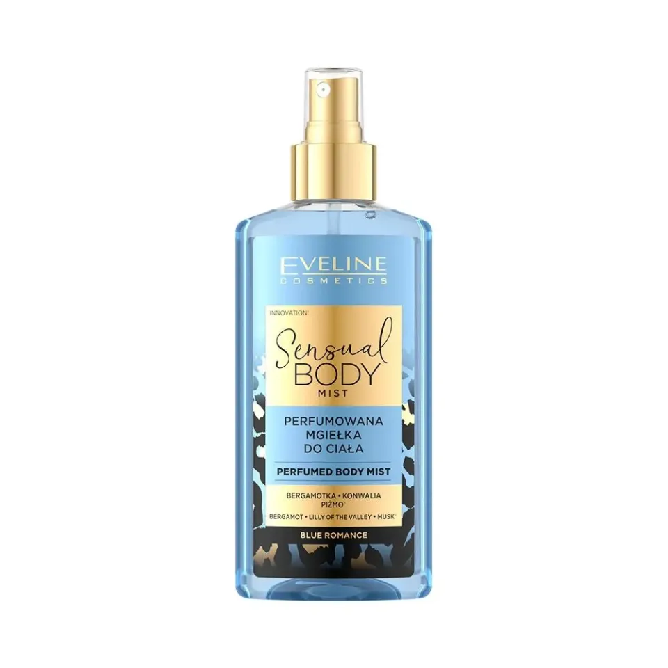 Eveline Sensual Body Blue Romance spray corps ambre musc