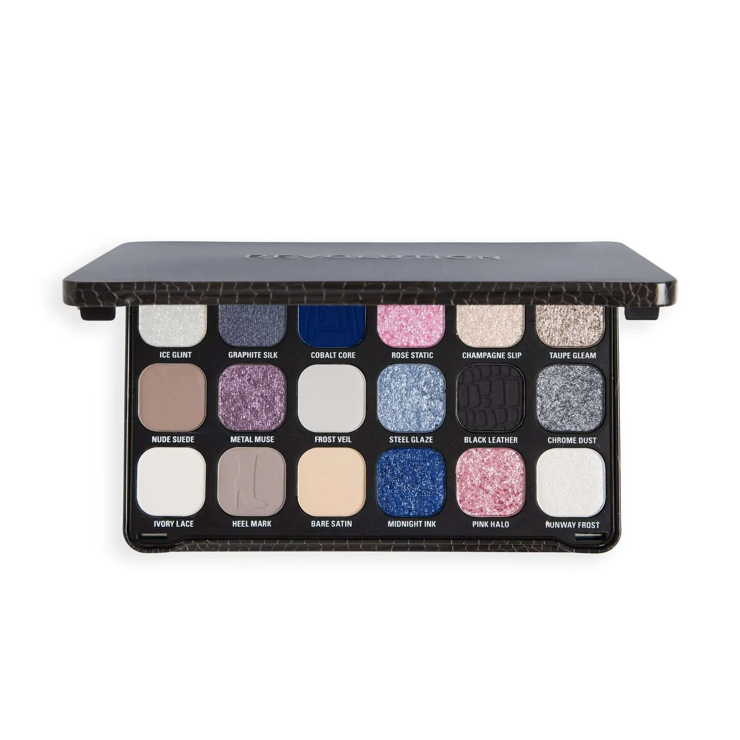 Revolution Forever Flawless Lace & Luster palette fards froid mat