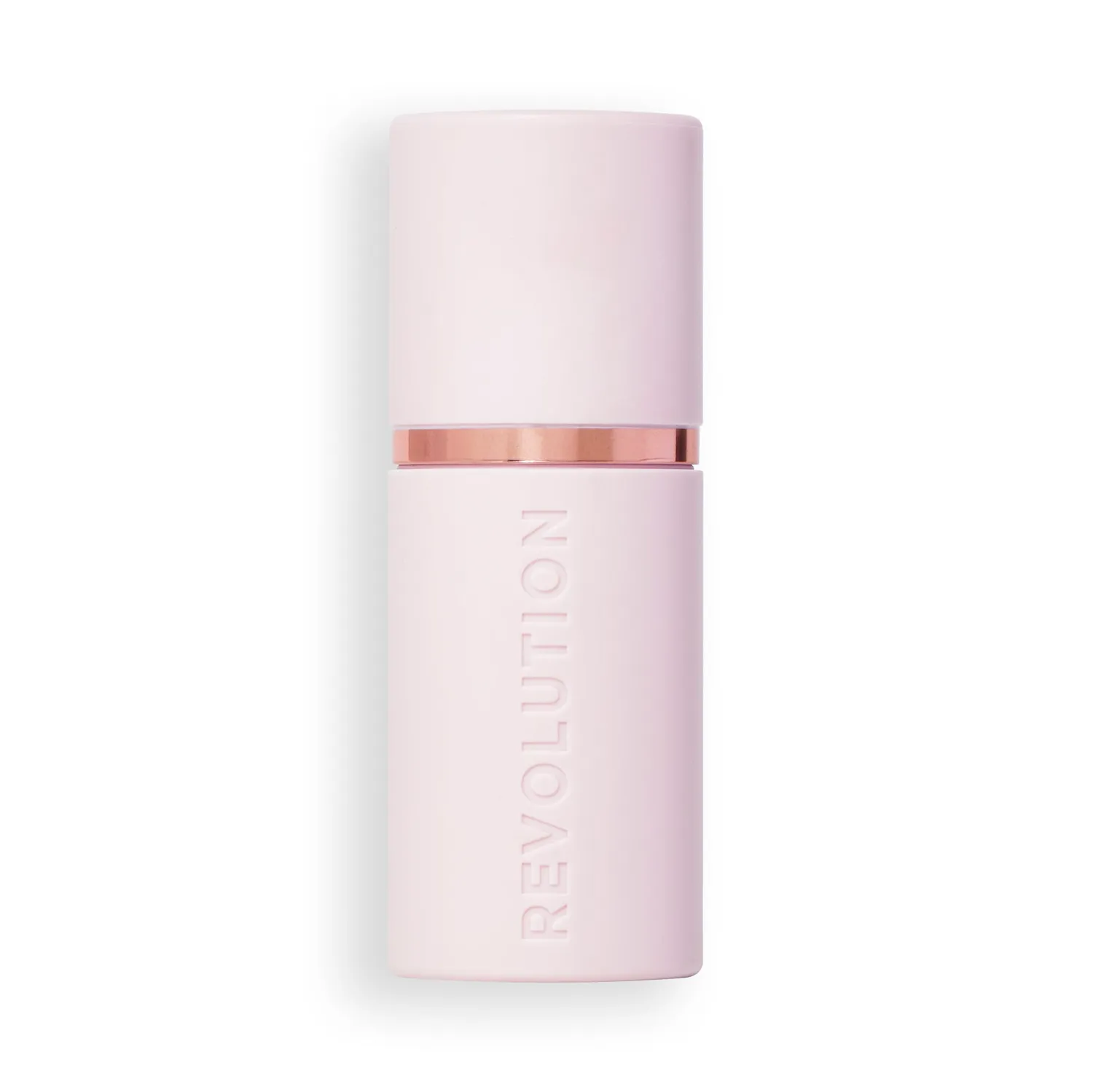 Revolution Skin Silk Marble blush stick Pinched Light Pink fini velours
