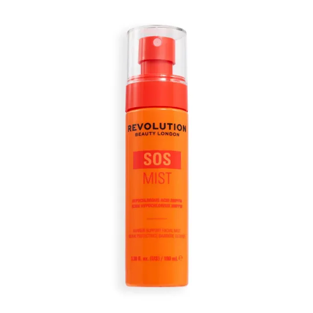 Revolution SOS Barrier Support brume visage acide hypochloreux