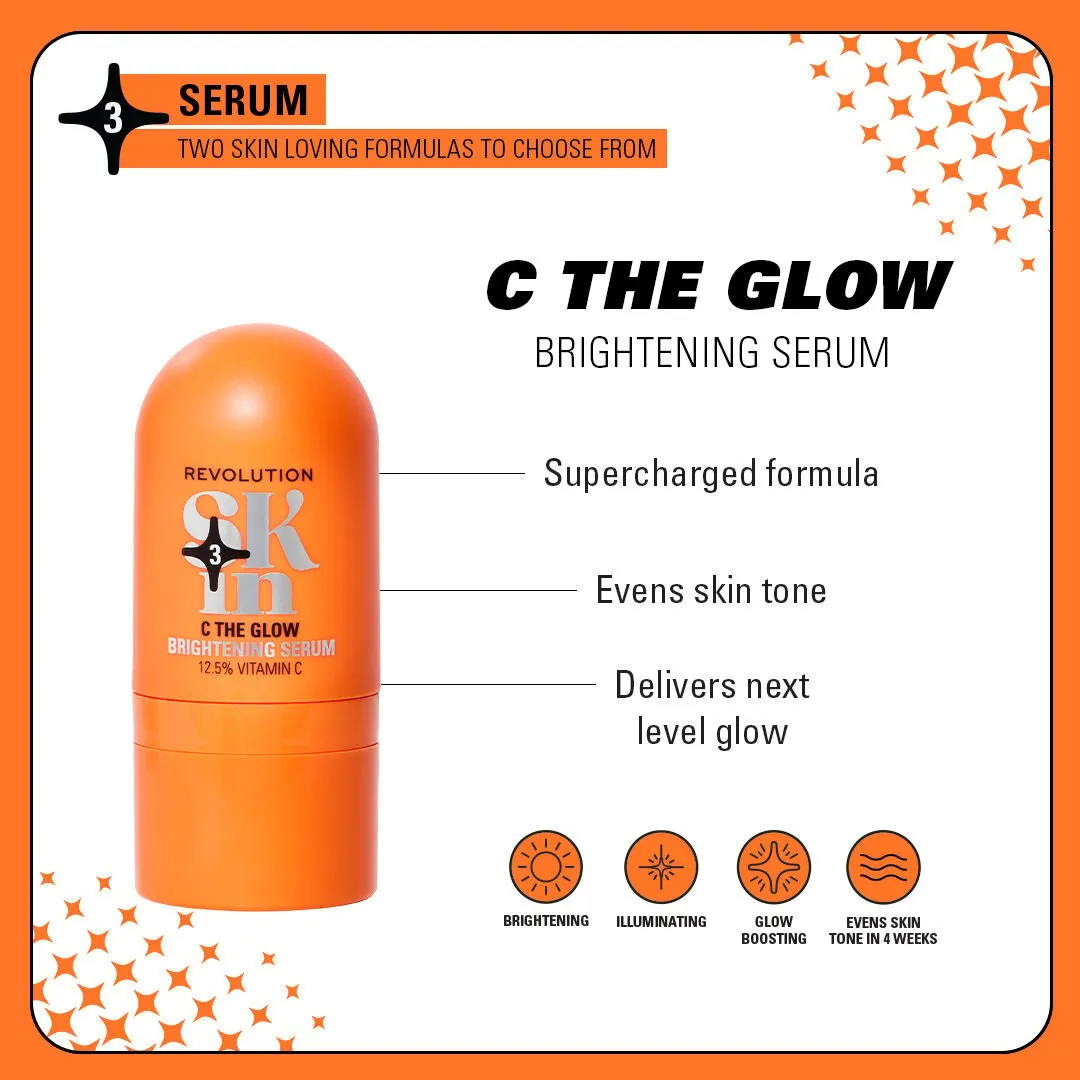 Revolution Skin The Glow 12,5% sérum vitamine C éclat
