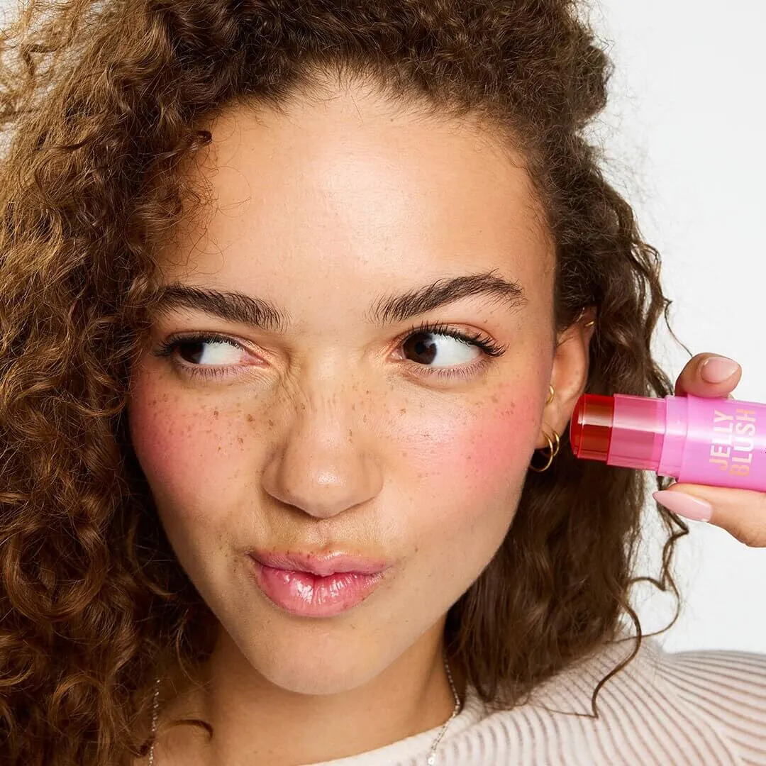 Revolution Jelly Blush Stick Lèvres Joues Cherry Red
