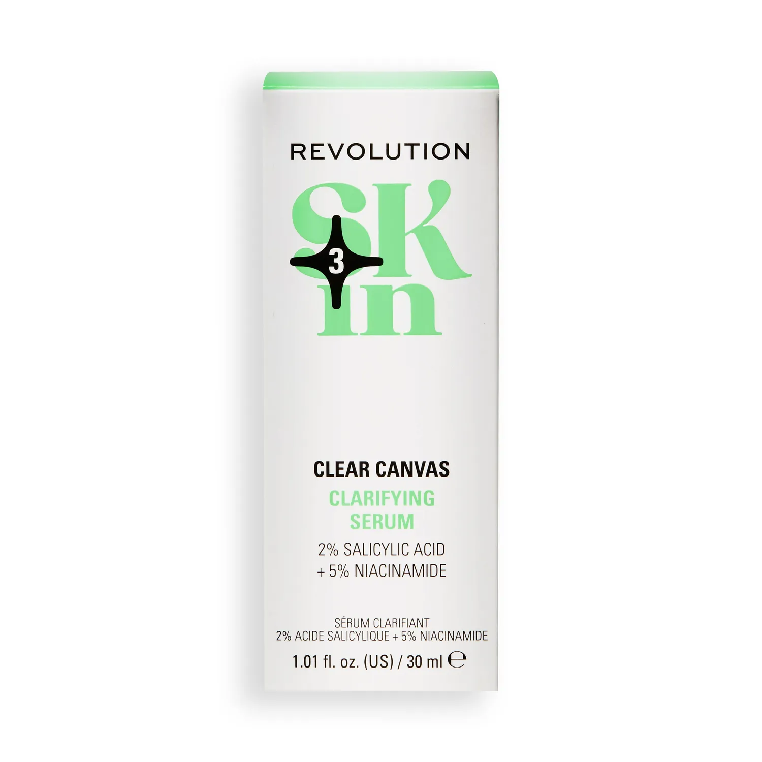Revolution Skin Clear Canvas sérum 5% niacinamide imperfections