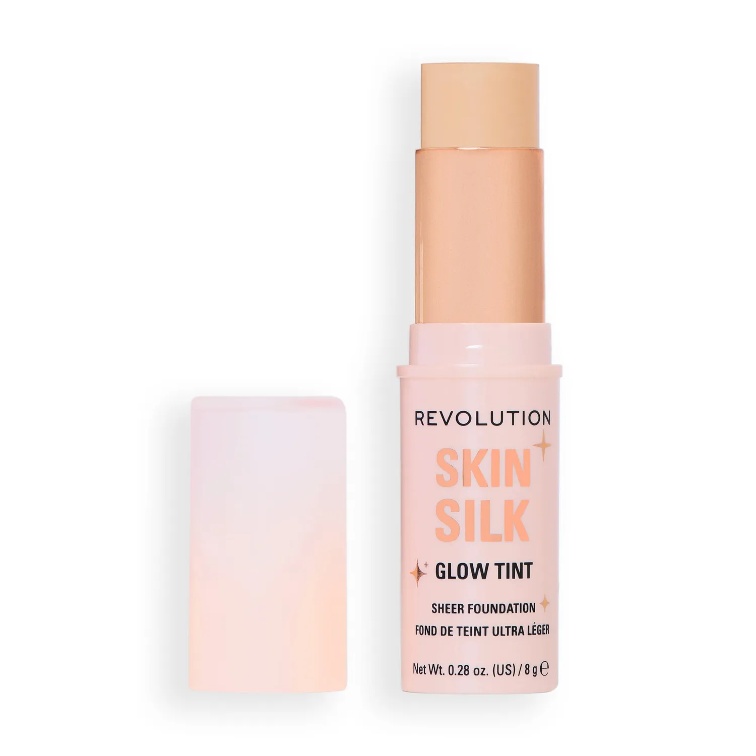 Revolution Skin Silk Glow Tint fond de teint stick Fair lumineux