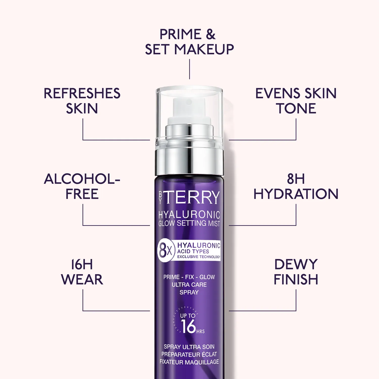By Terry Hyaluronic Glow brume fixatrice voyage