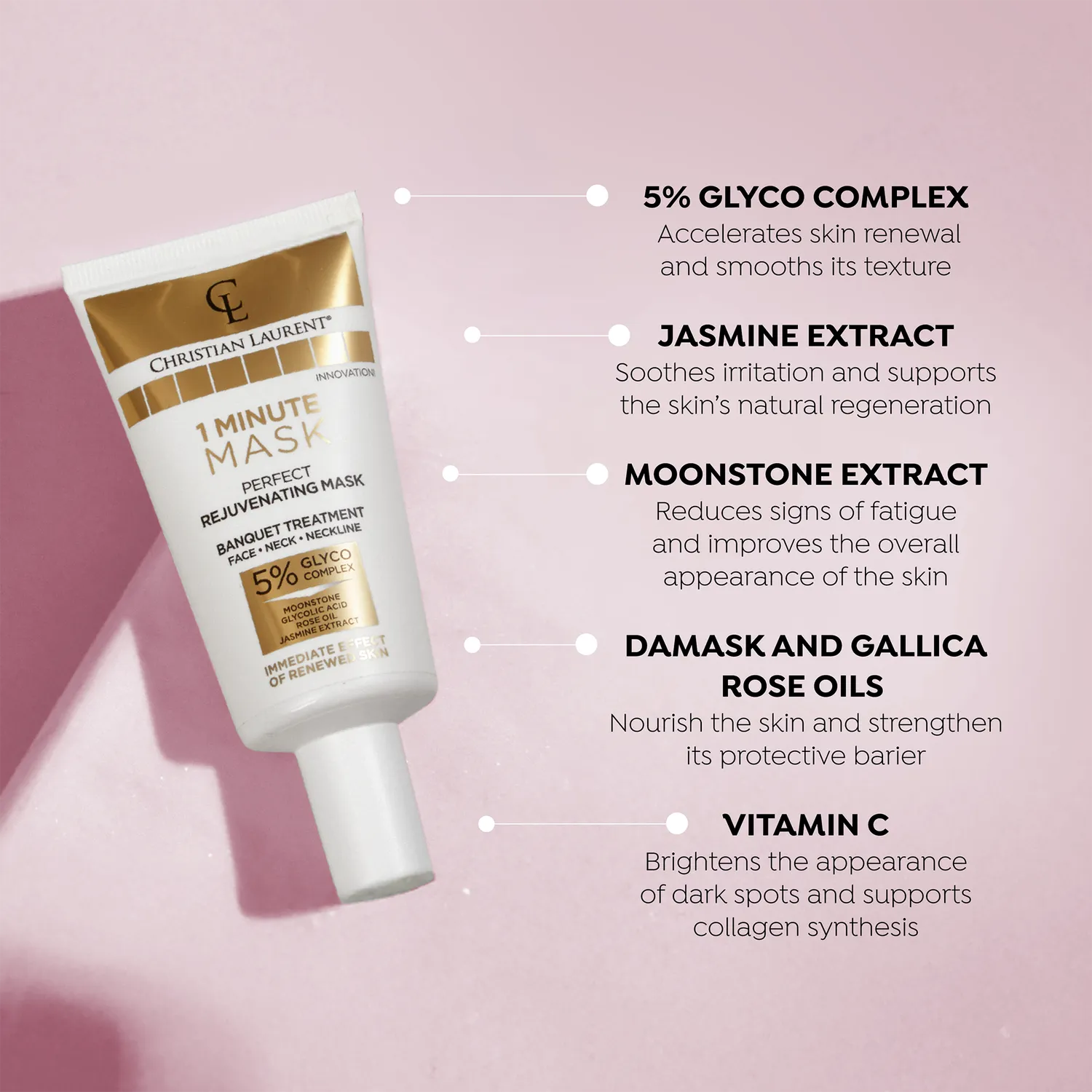 Eveline Pour La Beauté 1 Minute Mask masque rajeunissant