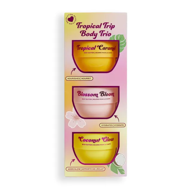I Heart Revolution Tropical Trip trio crème corps parfumé
