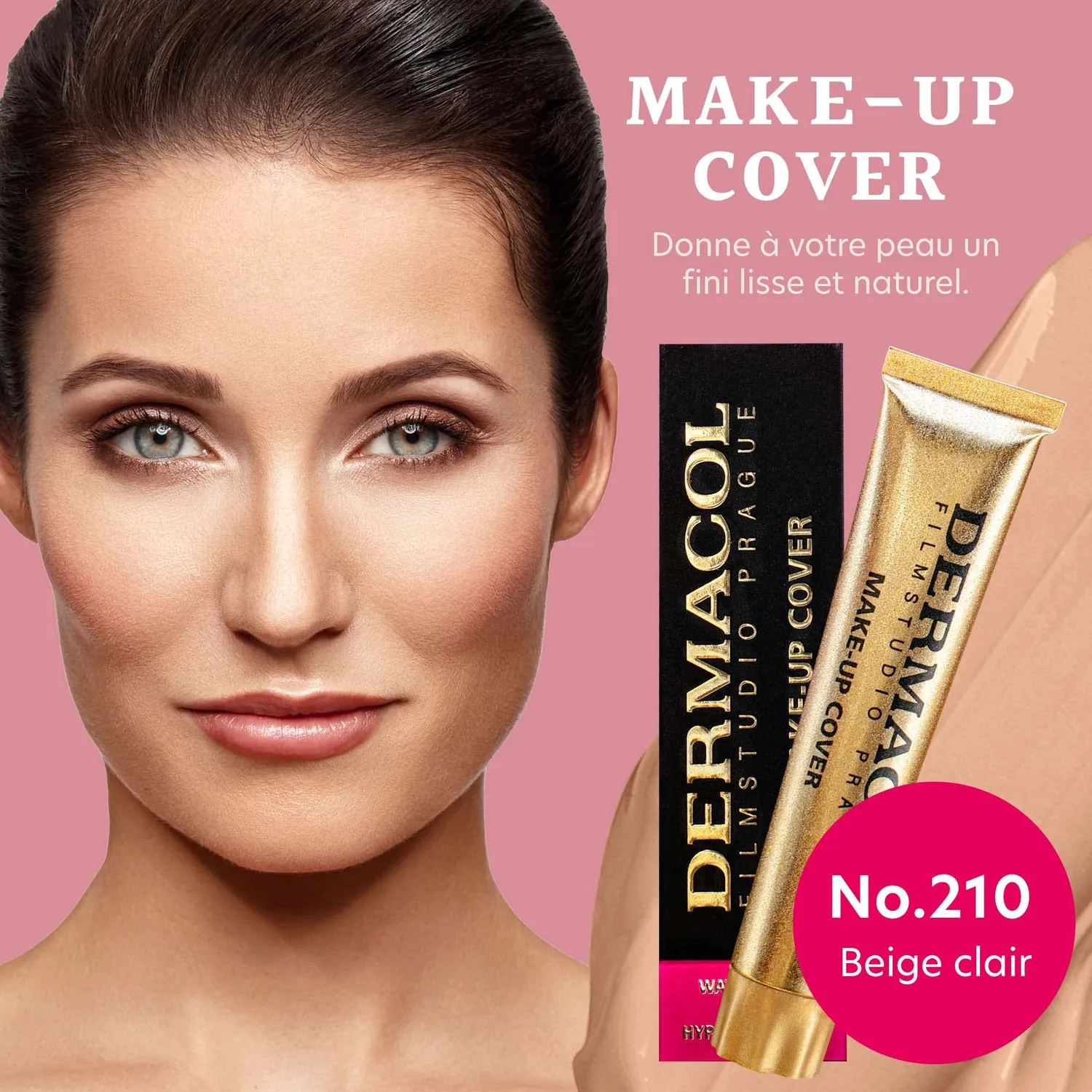 Dermacol Make Up Cover fond de teint 210 30 g SPF30 mat