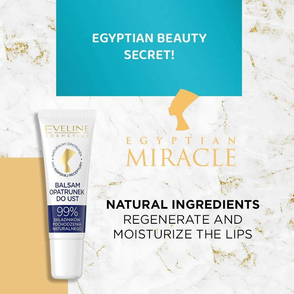 Eveline Egyptian Miracle baume lèvres nourrissant brillant