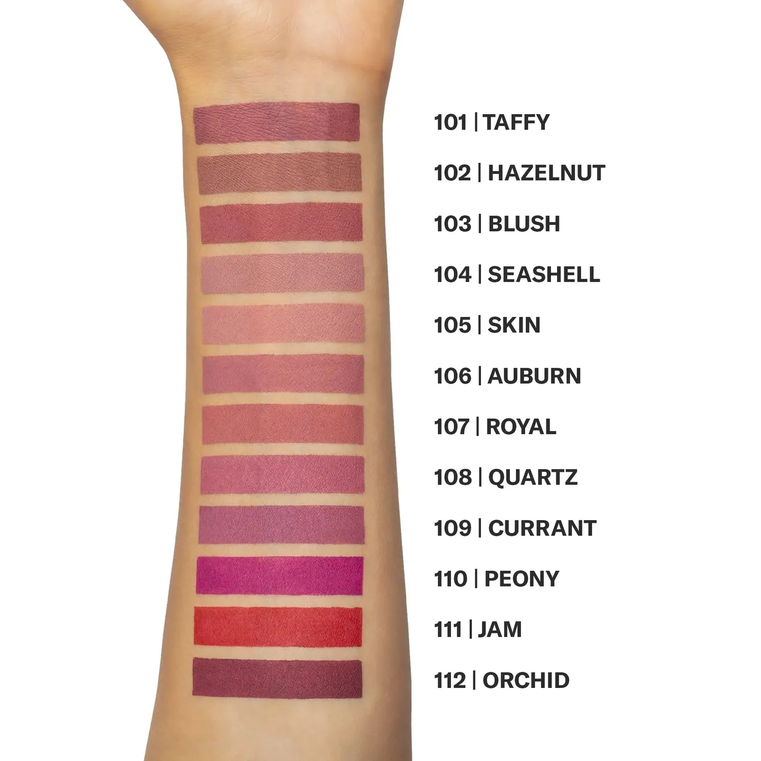 Mesauda Rebelips crayon lèvres waterproof mat intense