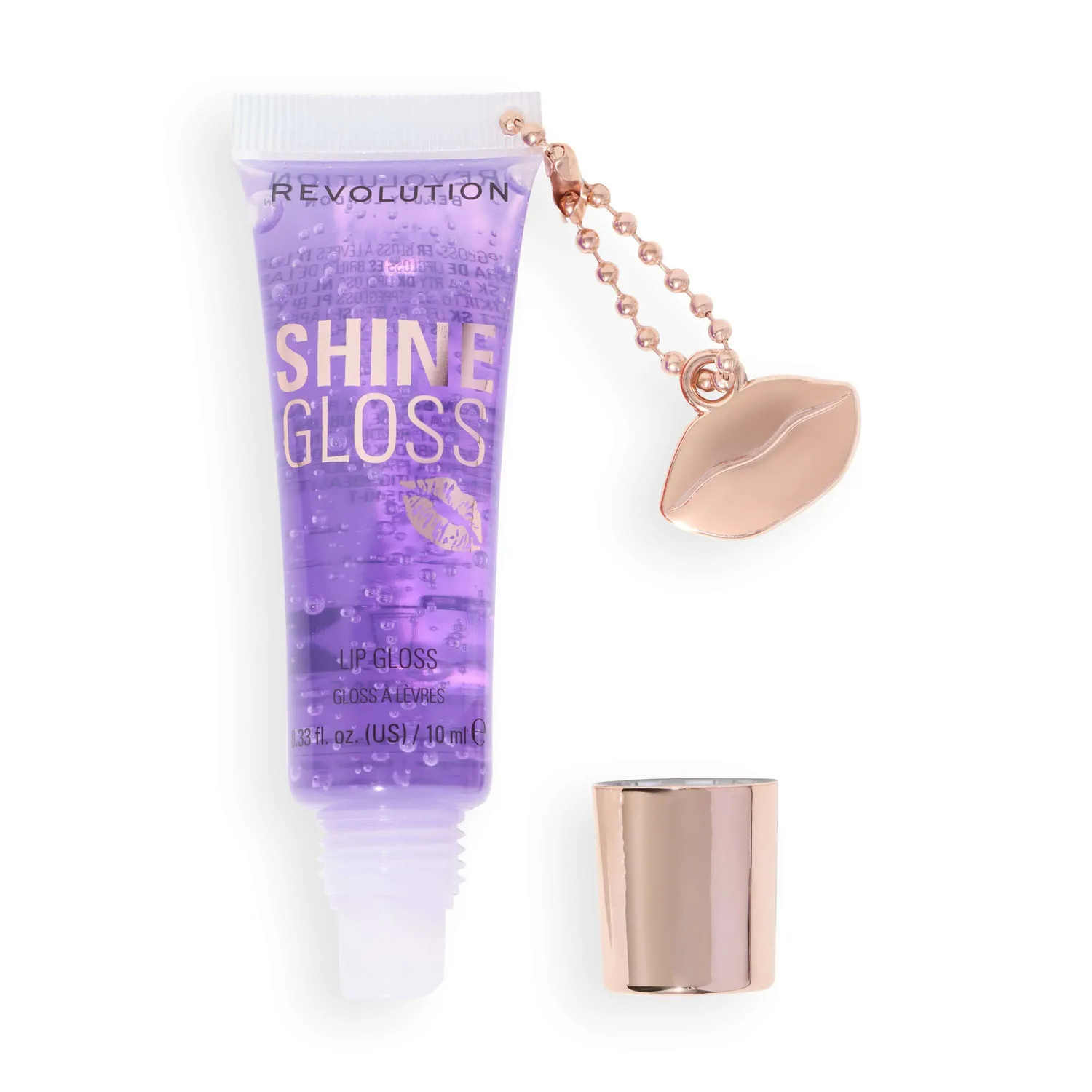 Revolution Shine Gloss gloss lèvres translucide 6 parfums