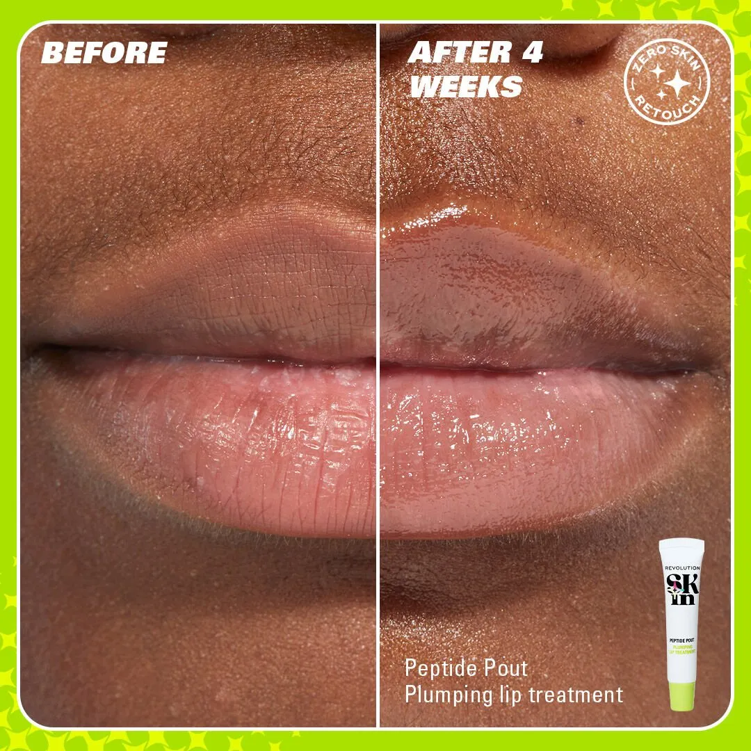 Revolution Skin Peptide Pout soin lèvres repulpant peptides