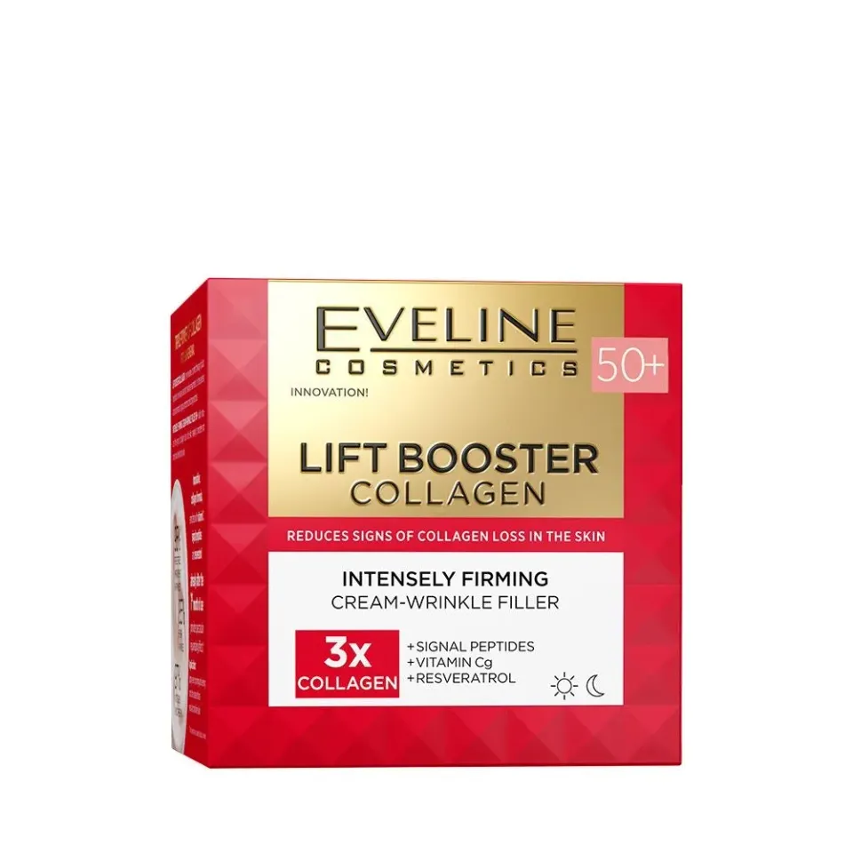 Eveline Lift Booster Collagen crème rides 50+ comblante