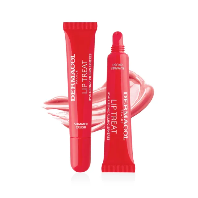 Dermacol Lip Treat gloss lèvres repulpant 7 Summer Crush 10 ml acide hyaluronique