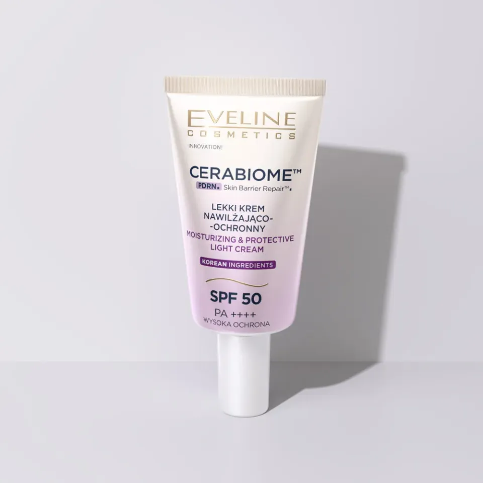 Eveline Cerabiome crème visage SPF 50 PA++++ légère hydratante