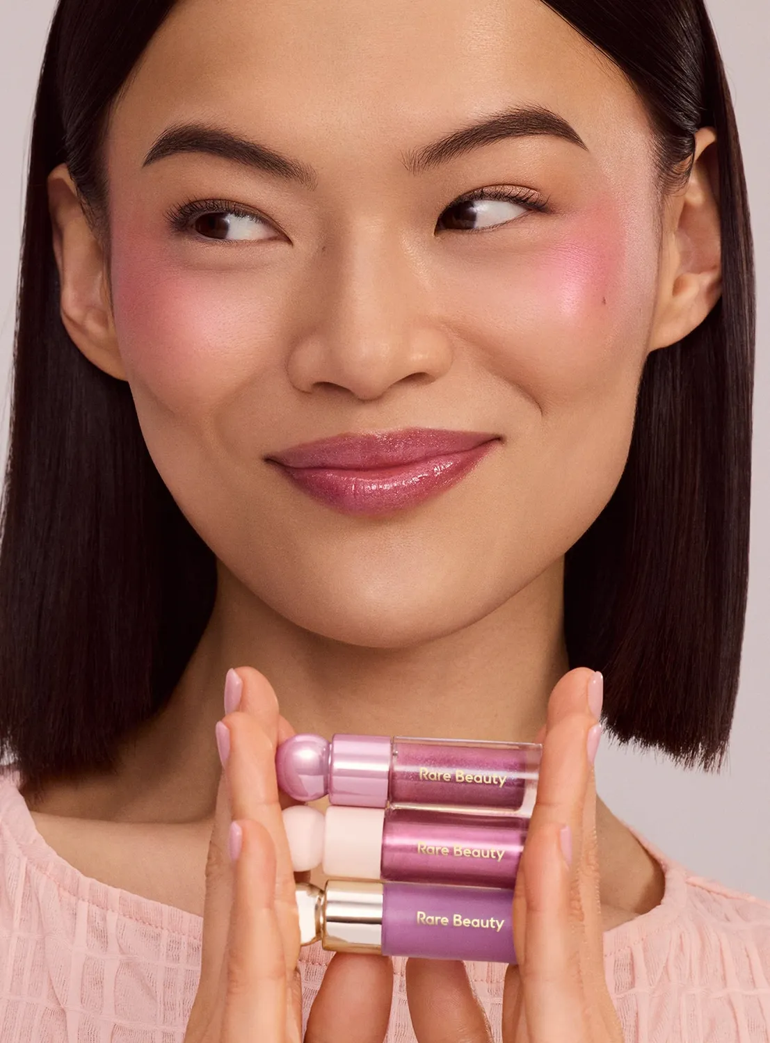 Rare Beauty Violet Faves Mini Trio Joues Lèvres violet