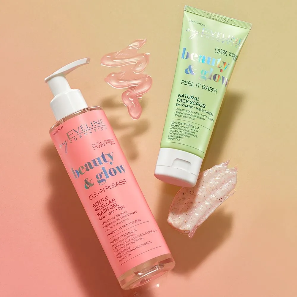 Eveline Beauty&Glow gel micellaire nettoyant visage
