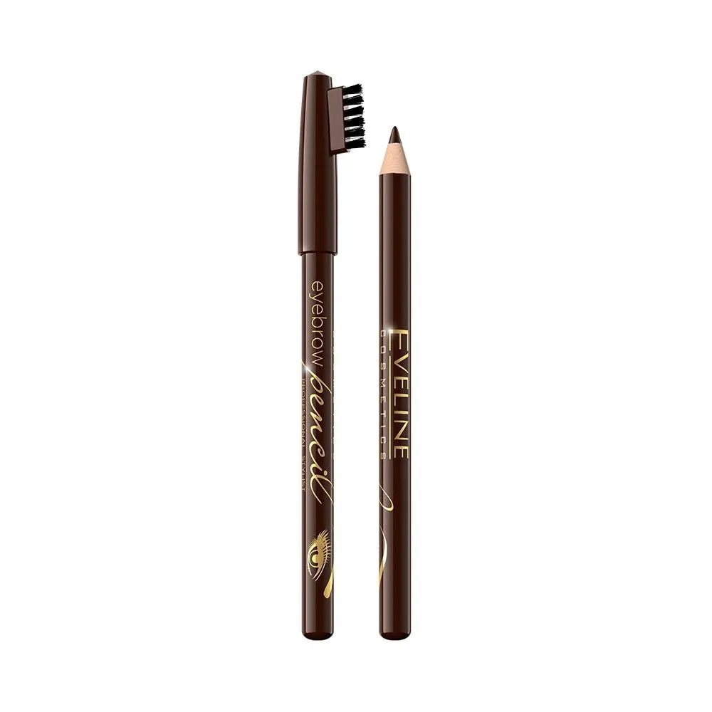 Eveline Cosmetics crayon sourcils avec brosse mat