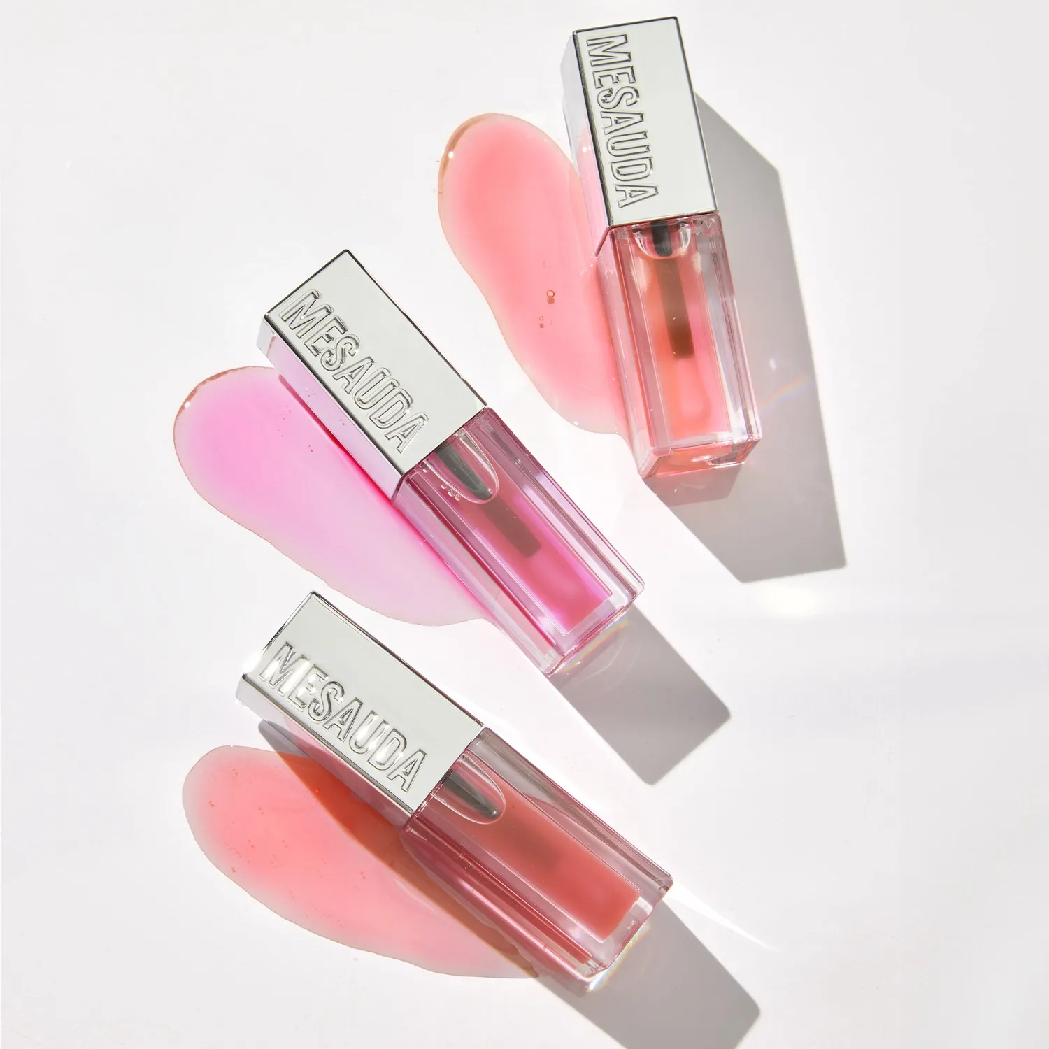 Mesauda Lipoilogy huile à lèvres Peach Blossom fini miroir