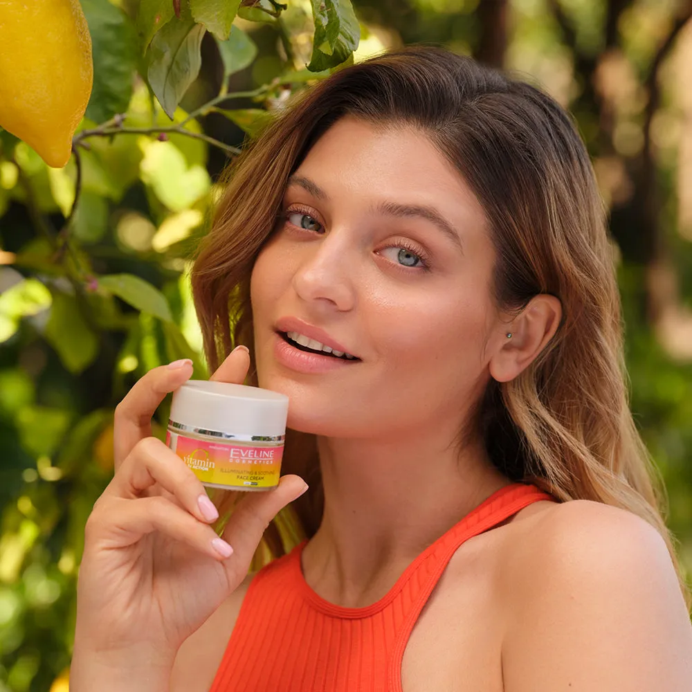 Eveline Vitamin C 3x Action crème visage illuminatrice apaisante