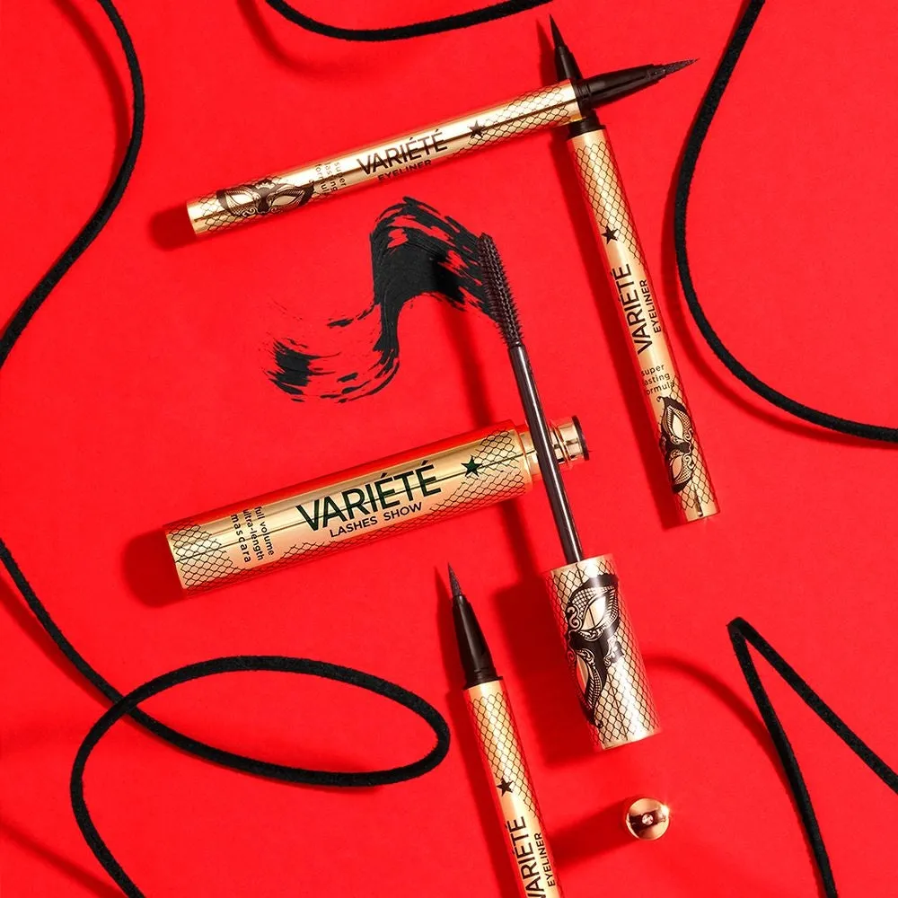 Eveline Variete eyeliner waterproof noir intense mat