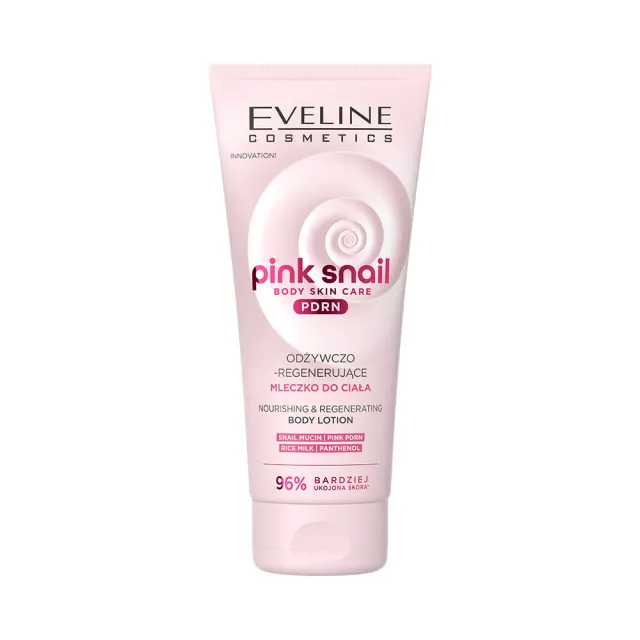 Eveline Pink Snail lait corps nourrissant régénérant