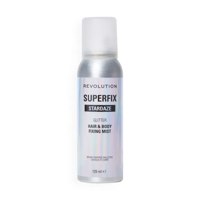 Revolution Superfix Glitter Shine spray paillettes corps cheveux