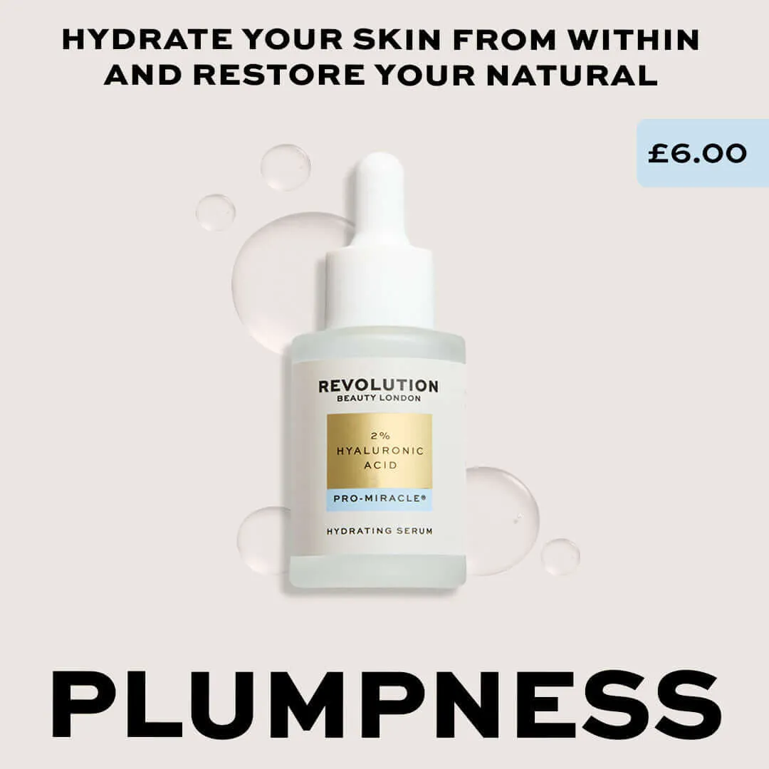 Revolution Pro Miracle 2% sérum acide hyaluronique hydratant