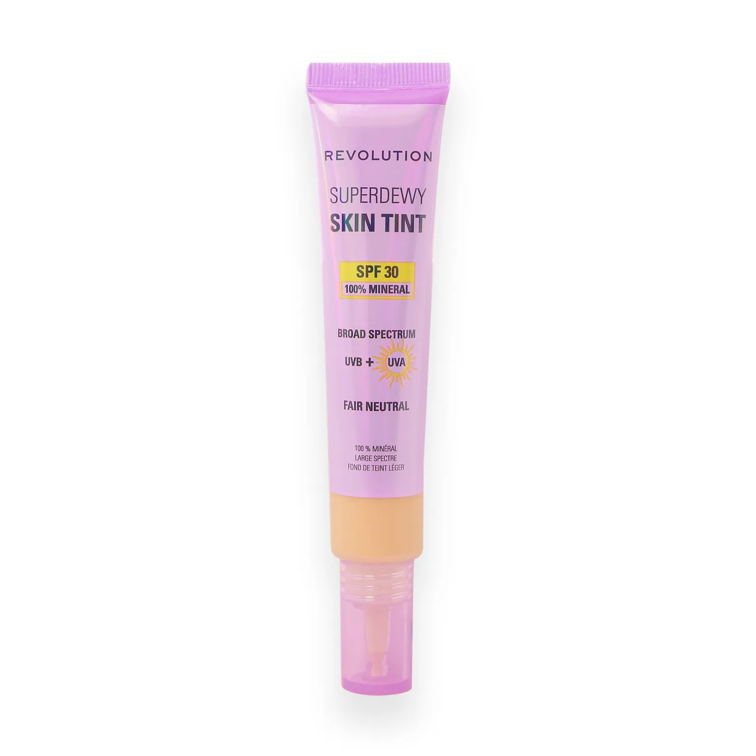 Revolution Superdewy Skin Tint SPF30 teinte glow naturelle