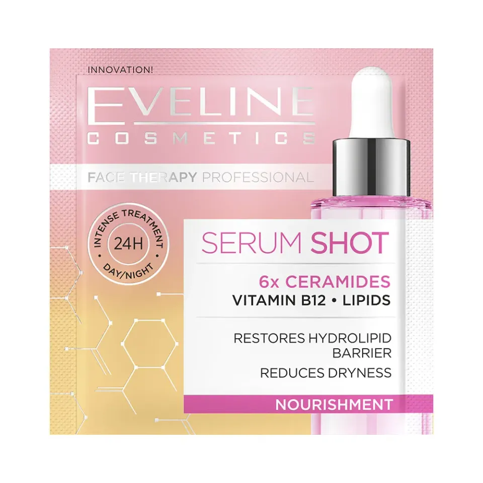 Eveline Face Therapy sérum shot 6 céramides 1,5 ml peau sensible
