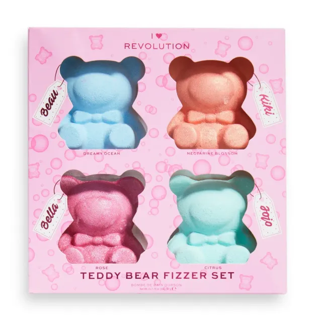 I Heart Revolution Teddy Bear set boules de bain 4 oursons