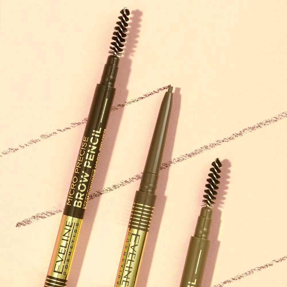 Eveline Micro Precise Brow Pencil crayon sourcils waterproof brown