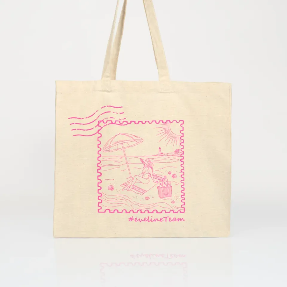 Eveline Cosmetics Eveline Team tote bag toile coton cadeau