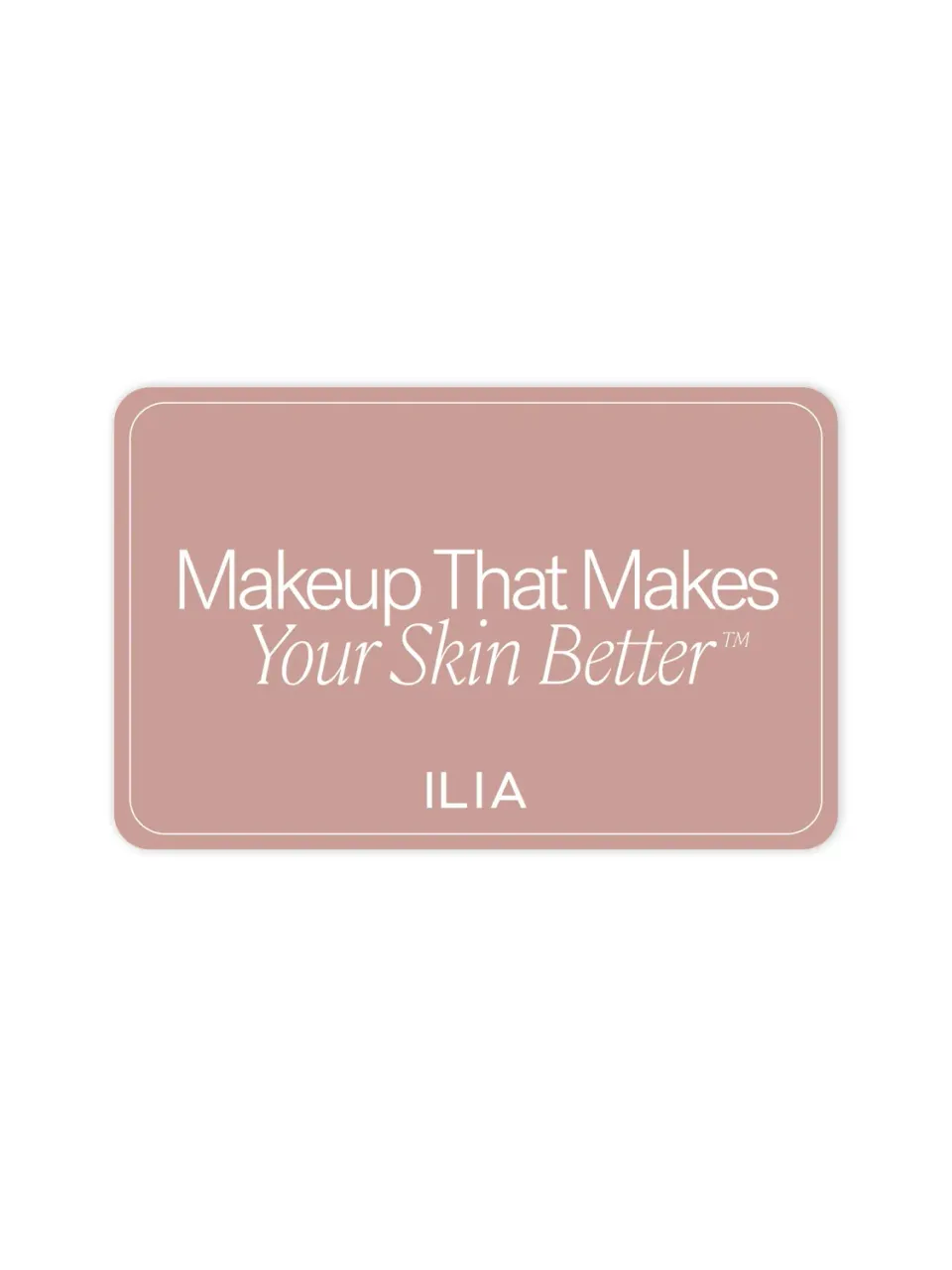 Ilia carte cadeau beauté digitale 25 € idée cadeau
