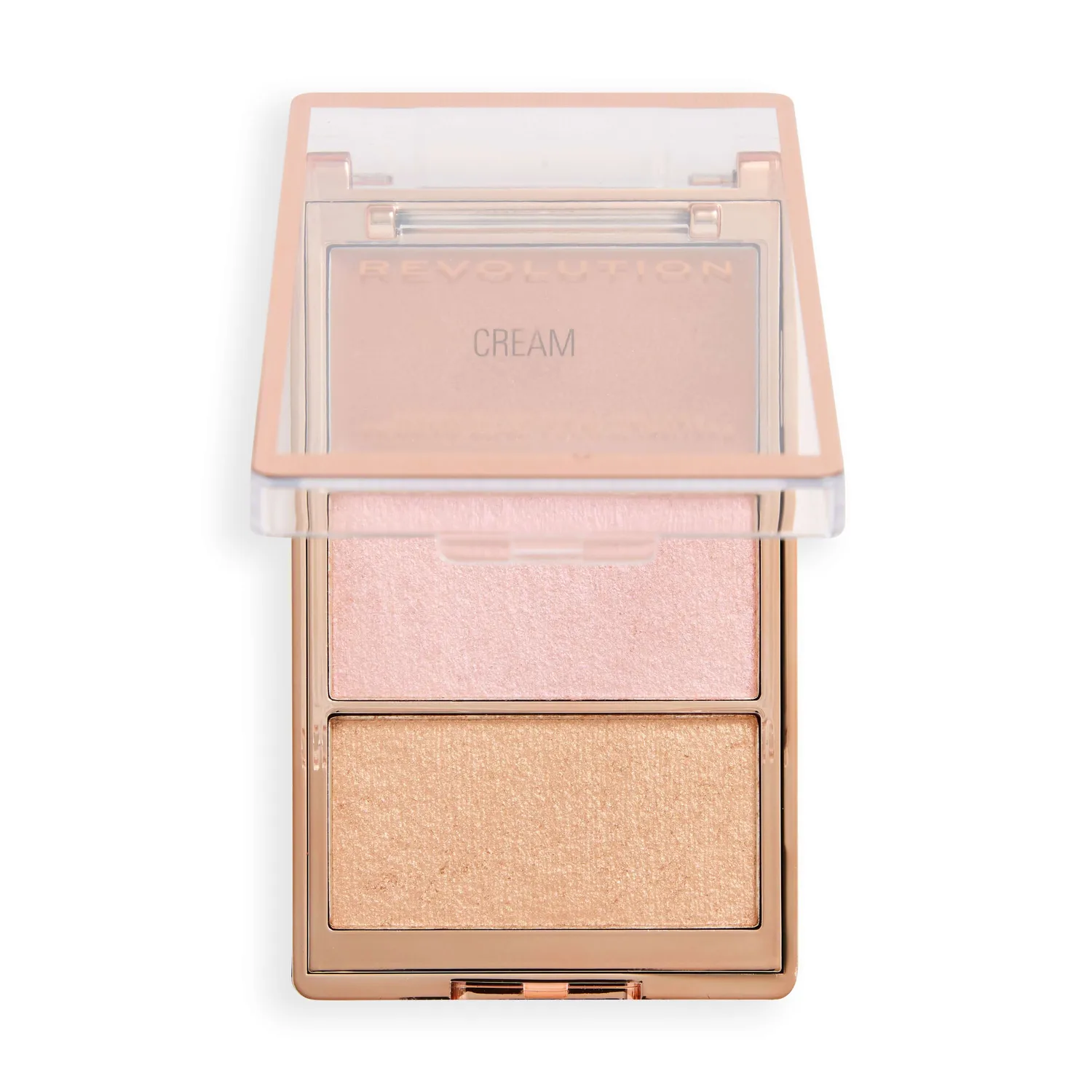 Revolution Highlight Icon palette highlighter Rosy Gold Glow trio