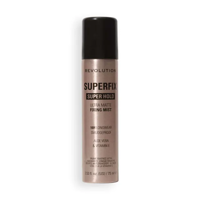 Revolution Superfix Misting Fixing Spray fixateur 75 ml mat