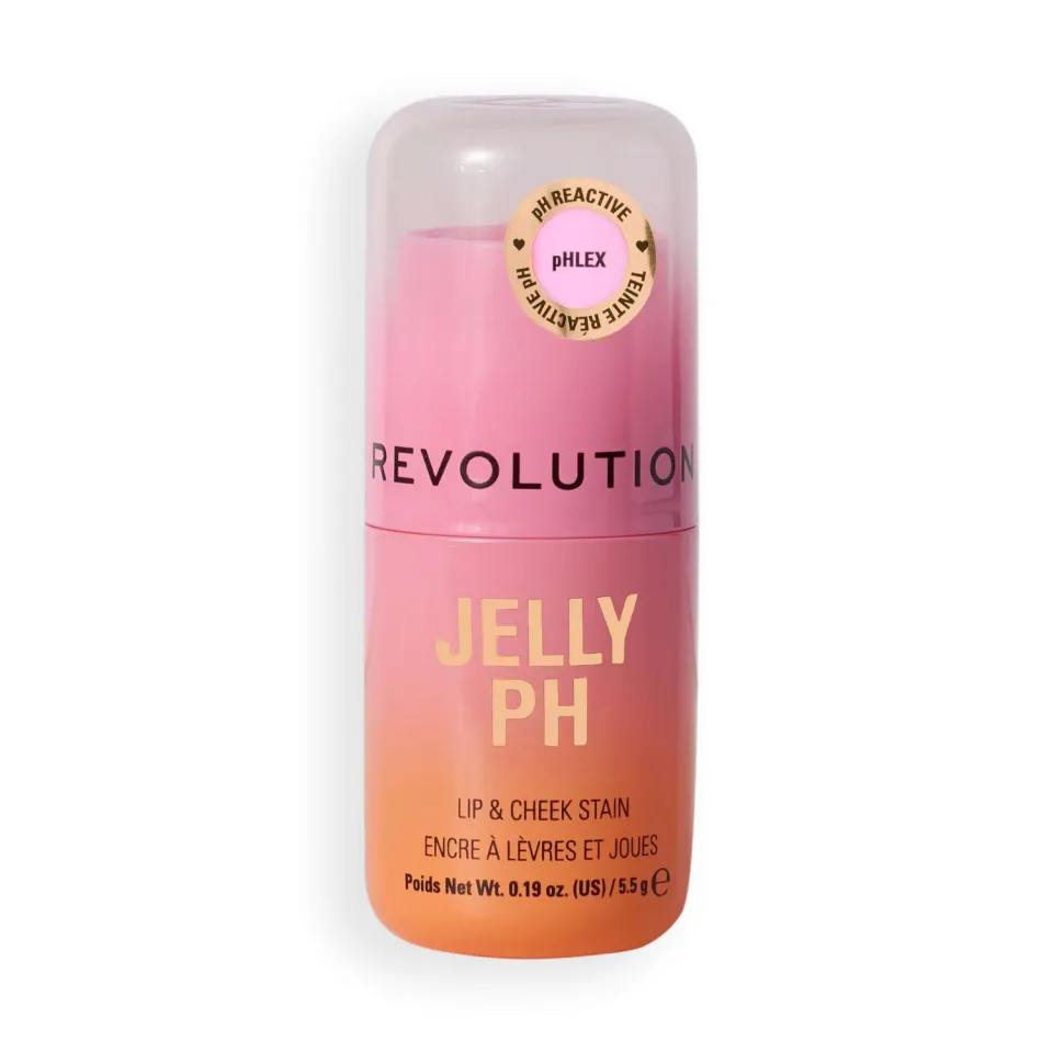 Revolution Jelly Glow blush lèvres et joues teinte pH