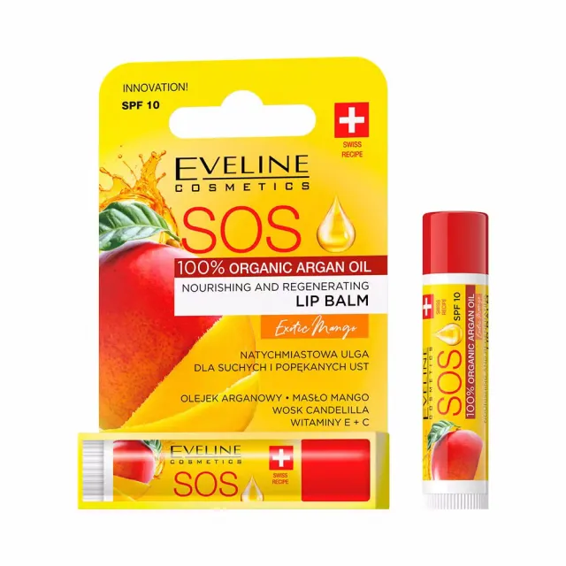 Eveline Oh! My Lips baume lèvres SOS mangue exotique lèvres sèches